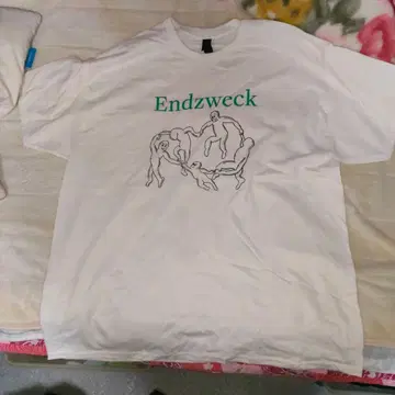 Endzweck 그래픽 T셔츠 화이트