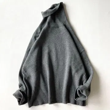 에브리데이 아이라이크 Aries 터틀넥 풀오버 울 니트