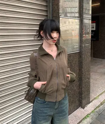 빈티지 코듀로이 집업 자켓 anyonemore