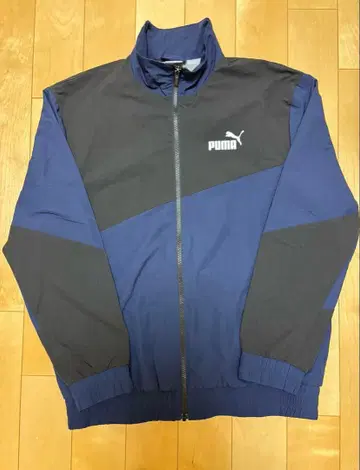 PUMA 나일론 자켓 M 네이비/그레이