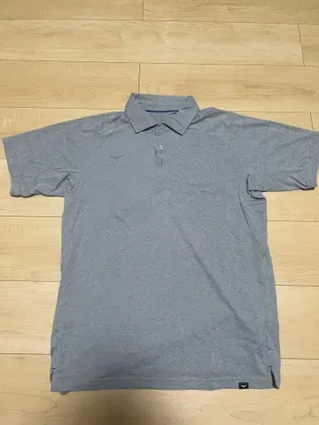 미즈노 퀵드라이 플러스 피케 셔츠 L 그레이