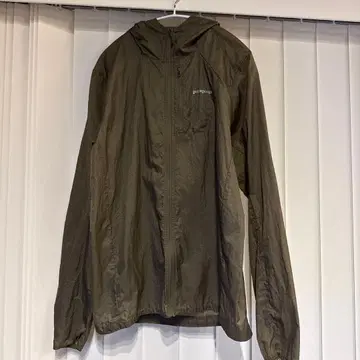 patagonia 후디니 자켓 S 올리브 그린