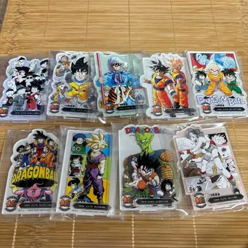 제일복권 드래곤볼 F상 아크릴 스탠드 8개 세트