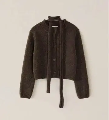 Round Tie Cardigan