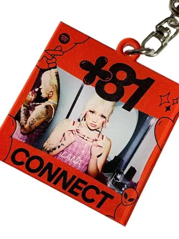 +81 CONNECT popyours 아크릴 키링 LANA