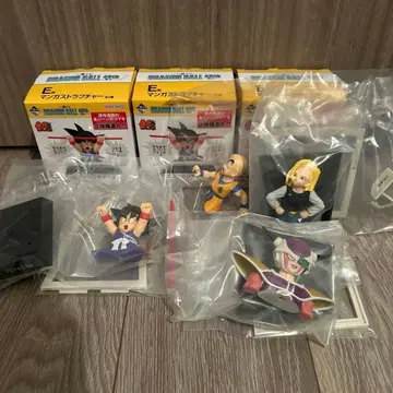 제일복권 드래곤볼 40th 제1탄 E상 만화 스트럭처 3종