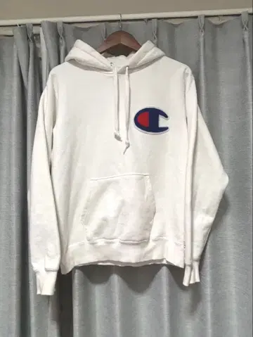 챔피온 [ Champion ] 빅 로고 후드티 L