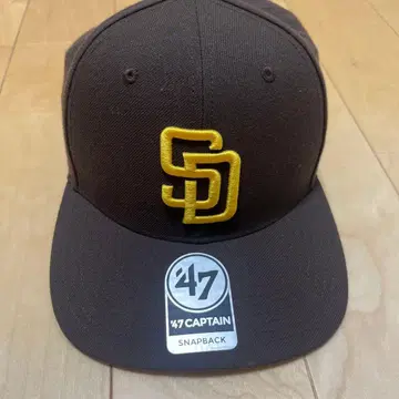 샌디에이고 파드레스 브라운 캡 스냅백