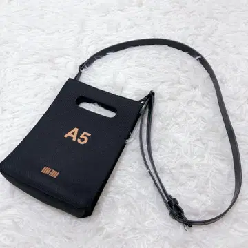 nana-nana 나나나 A5 숄더백 블랙 오렌지