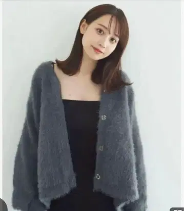 Le.ema originalmohairtouchrelax 가디건