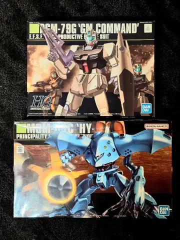 HG RGM-79G GM COMMAND & MSM-03C HY-GOGG