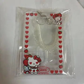 산리오 헬로키티 x Etoile et Griotte 경질 패스 케이스