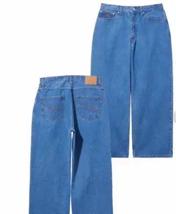 X-LARGE 데님 인디고 블루