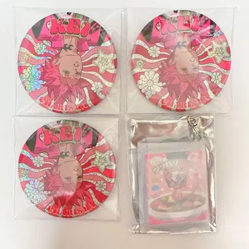 사루카와 케이 카리스마 간보 카페 캔뱃지 콩도서 키링