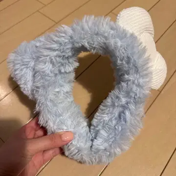 키티 귀마개 머리띠