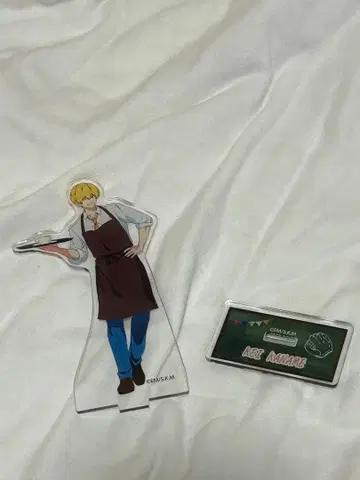 망각 배터리 요우 케이 아크릴 스탠드 콜라보 카페