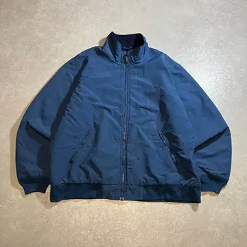 90s L.L.Bean 나일론 자켓 블루종 안감 플리스