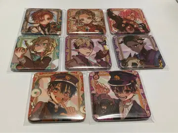 지박소년 하나코 군 스퀘어 캔뱃지 7대 불가사의 컴플리트 8개 세트