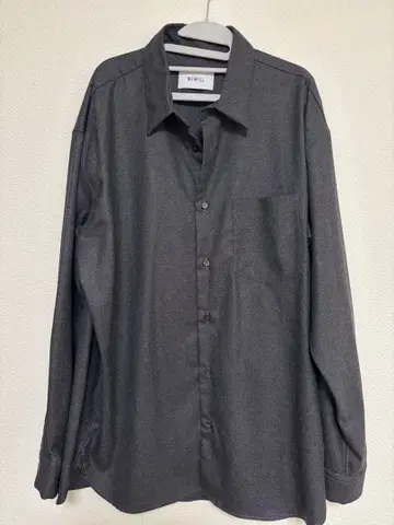 WEWILL 그레이 긴팔 셔츠