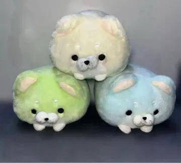 코로코로 강아지 파스텔 시바견 YELL 봉제 인형