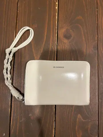 질 샌더 지갑 화이트