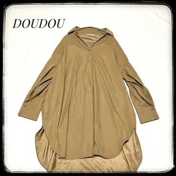 [DOUDOU] 스키퍼 오버사이즈 셔츠 루즈핏 슬림 튜닉