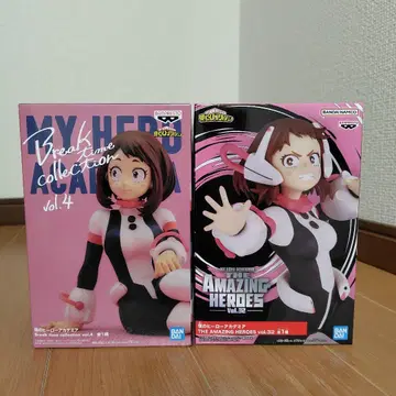 나의 히어로 아카데미아 우라라카 오챠코 피규어 2개 세트