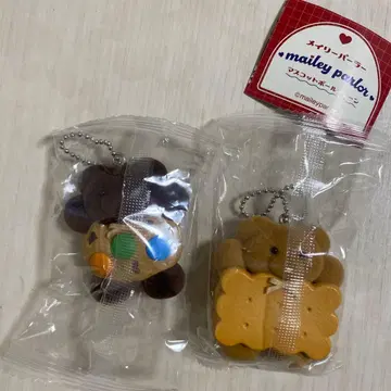 메일리 파라 마스코트 볼체인 가챠 2개 세트 곰