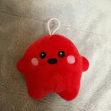 서큘러 봉제 인형 소 빨간색 만박 독일 파빌리온