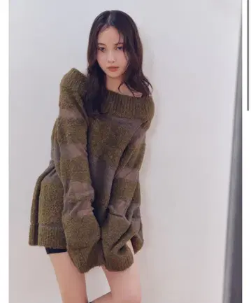 andequal sheer pattern knit 니트 앤드이퀄