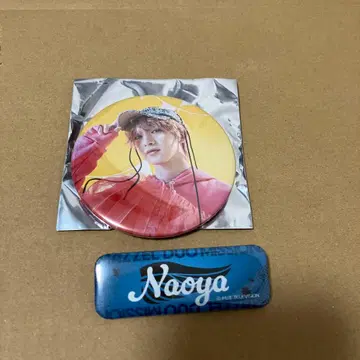 MAZZEL 나오야 캔뱃지 세트