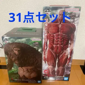 진격의 거인 제일복권 피규어 하위상 세트