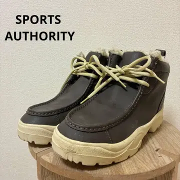 SPORTS AUTHORITY 부츠 신발 안쪽 보아 브라운 발수
