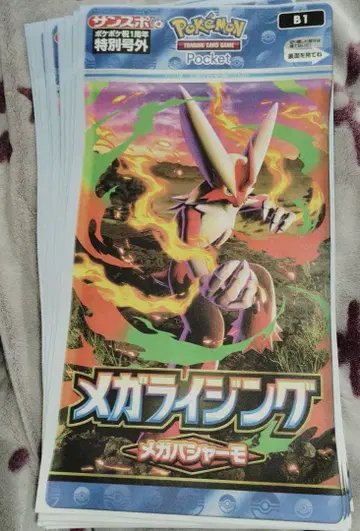 포켓몬 포켓포켓 1주년 기념 산스포 특별호외 15부