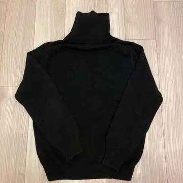 BEAMS PLUS 블랙 터틀넥 스웨터 S