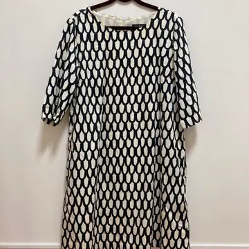 marimekko 수오무 비늘 패턴 원피스