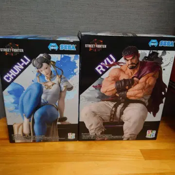 스트리트 파이터 류&춘리 피규어 세트