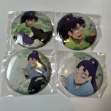 닌타마 란타로 나나마츠 코헤이타 타치바나 센조 토부 동물공원 캔뱃지