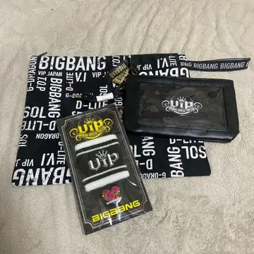 BIGBANG 파우치와 VIP 리스트 밴드 세트