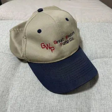 구제 의류 야구 모자 네이비 아메카지