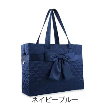 새상품 NaRaYa 네이비 퀼팅 토트백