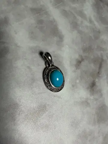 SAAD 터콰이즈 실버925 펜던트 탑