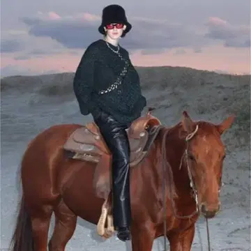 JieDa MIX CABLE KNIT GREEN 21AW