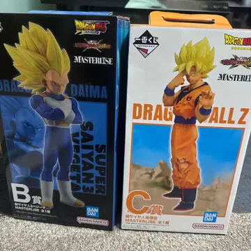 드래곤볼 제일복권 옴니버스 CROSS B상 베지터 C상 손오공