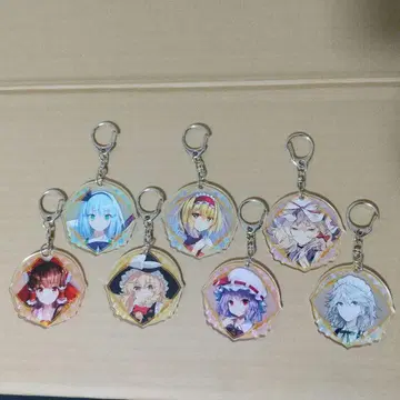 동방Project 동방 스펠버블 아크릴 키링 7