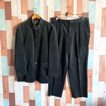 90s 00s 빈티지 레어 구제 의류 밴드 카라 셋업 y2k