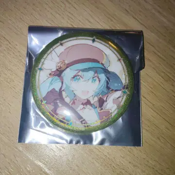 하츠네 미쿠 100번 기념 전시회 글리터 캔뱃지 넨도로이드