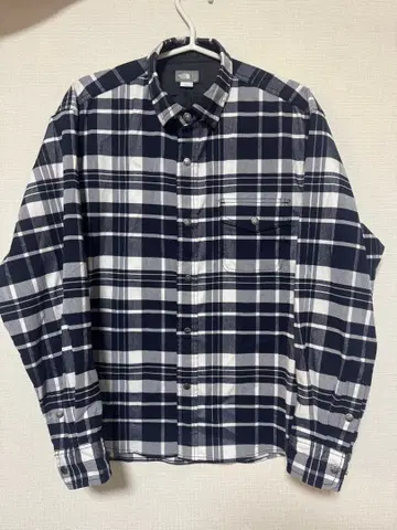 [THE NORTH FACE] 체크 무늬 긴팔 셔츠