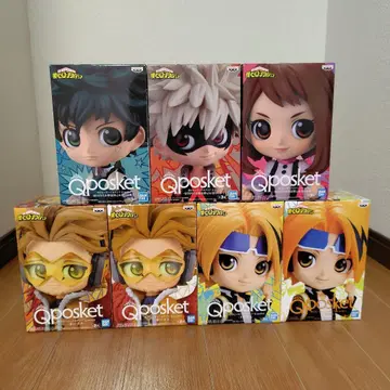 나의 히어로 아카데미아 Qposket 피규어 7개 세트