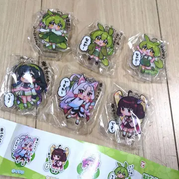 아크릴 스탠드 피규어 6개 세트